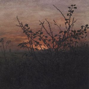 Léon Bonvin 'Sunset, Woodland Scene' 1864