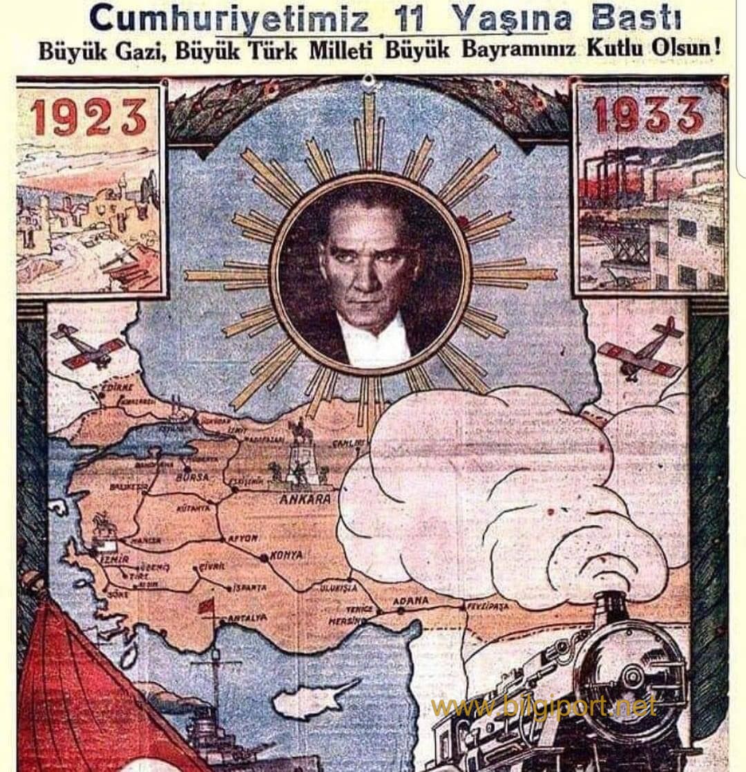 Cumhuriyet Gazetesi, 29 Ekim 1933.